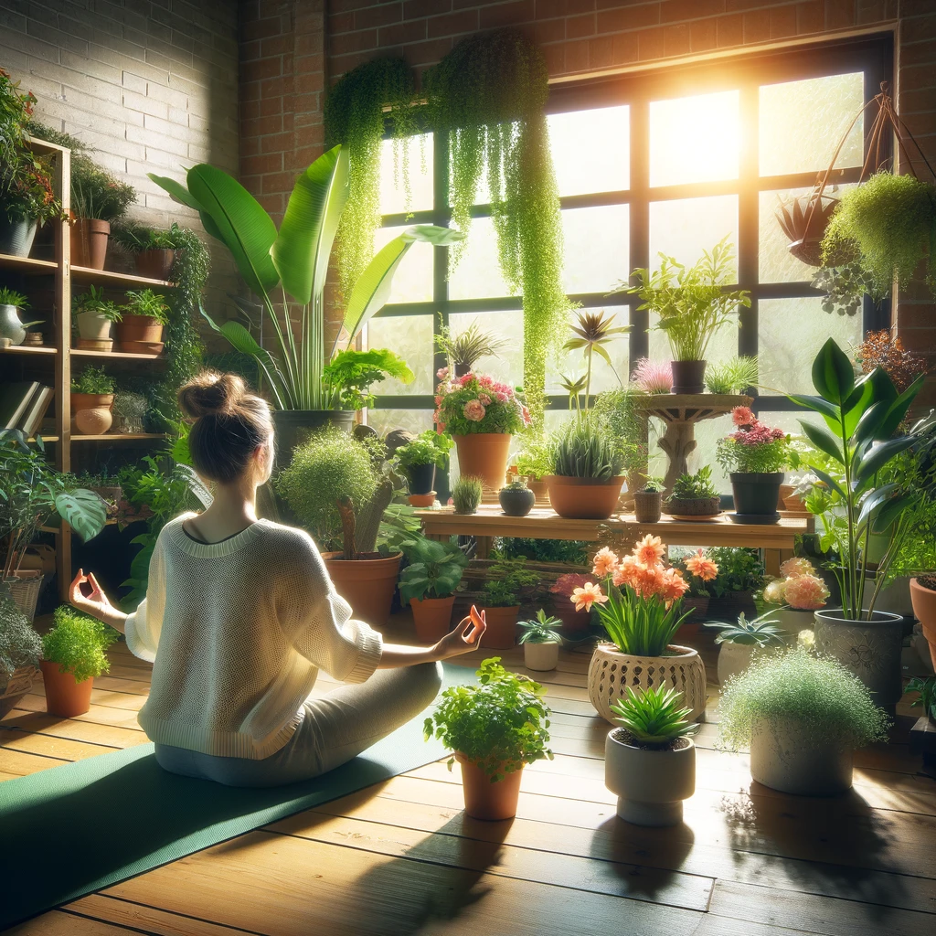 Gardening for -Mindfulness. How to Garden Indoors. Holistic Benefits of Gardening.