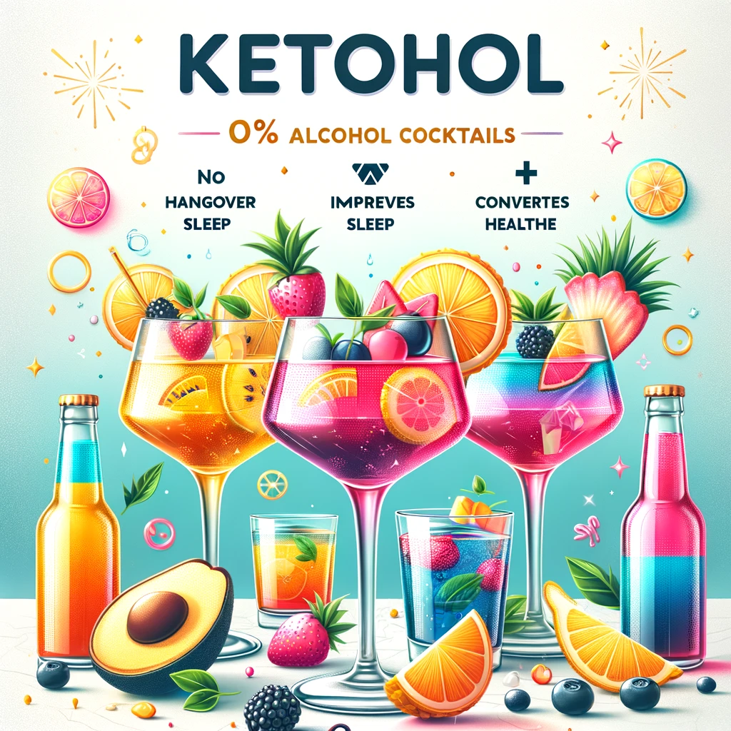 Ketohol - A 0 percent alcohol alternative_Alcohol Replacement_Mocktail_Virgin Cocktail_Drink Recipes